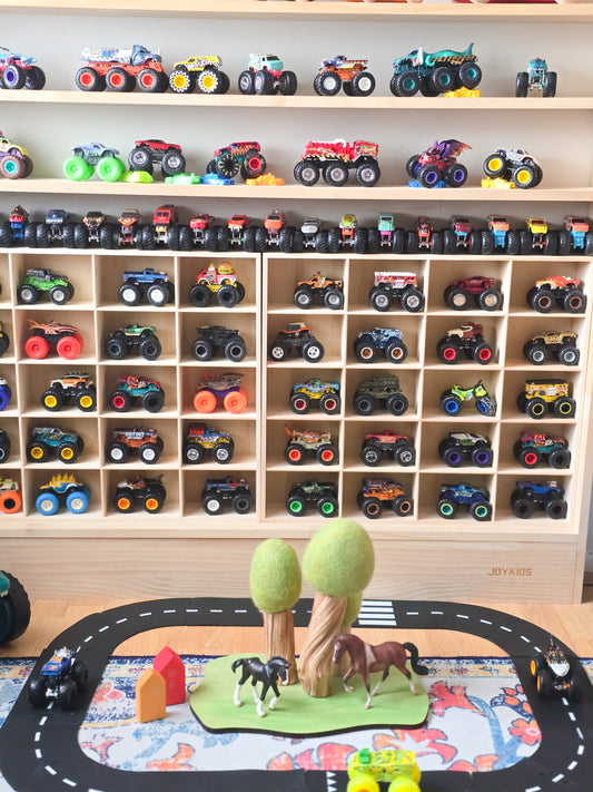 Monster Truck Display and Storage Unit- SolidPine