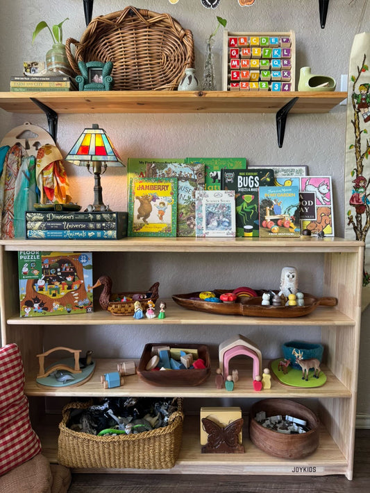 Open-Ended Toy Shelf, 4 Tier — JORA 4