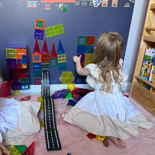 Castle Magnetic Chalk Wall Decals -Double Layer