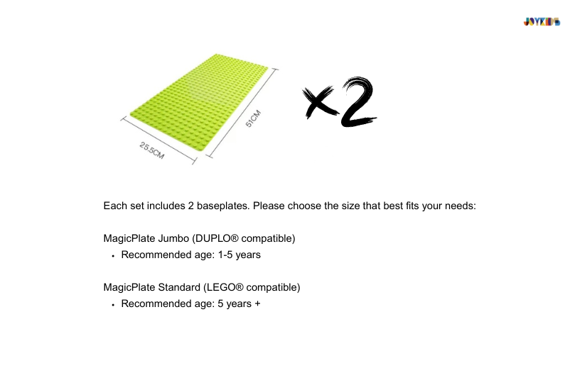 (Coming soon) MagicPlate - LEGO & DUPLO Magnetic Baseplate