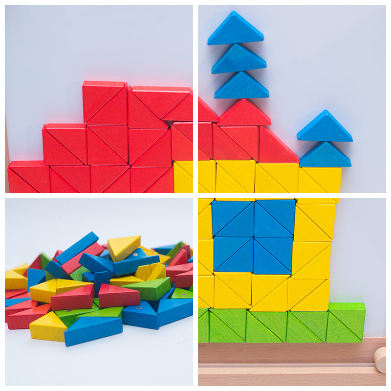 Magnetic Board with Triangle Shape Block