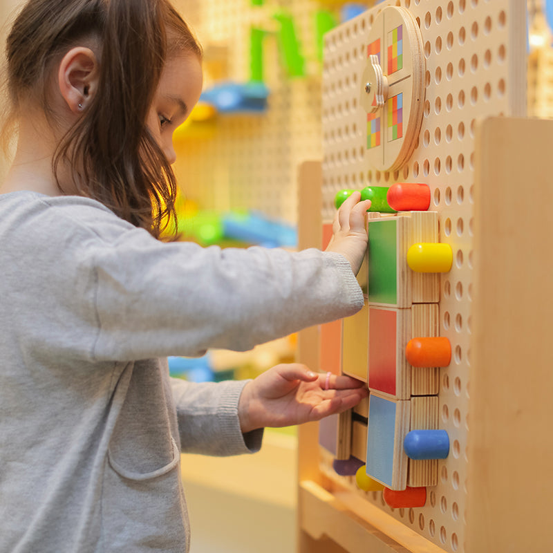 Wooden Colorful Rubik's Cube