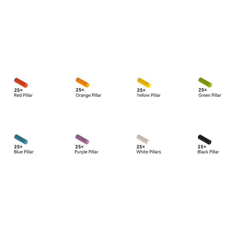 Rainbow Column Construction Set