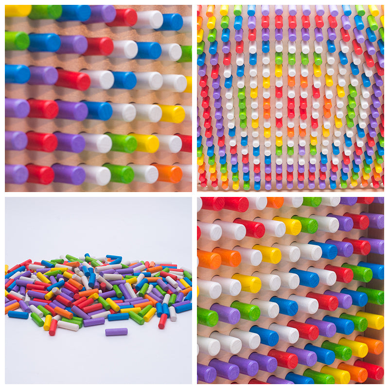 Rainbow Column Construction Set