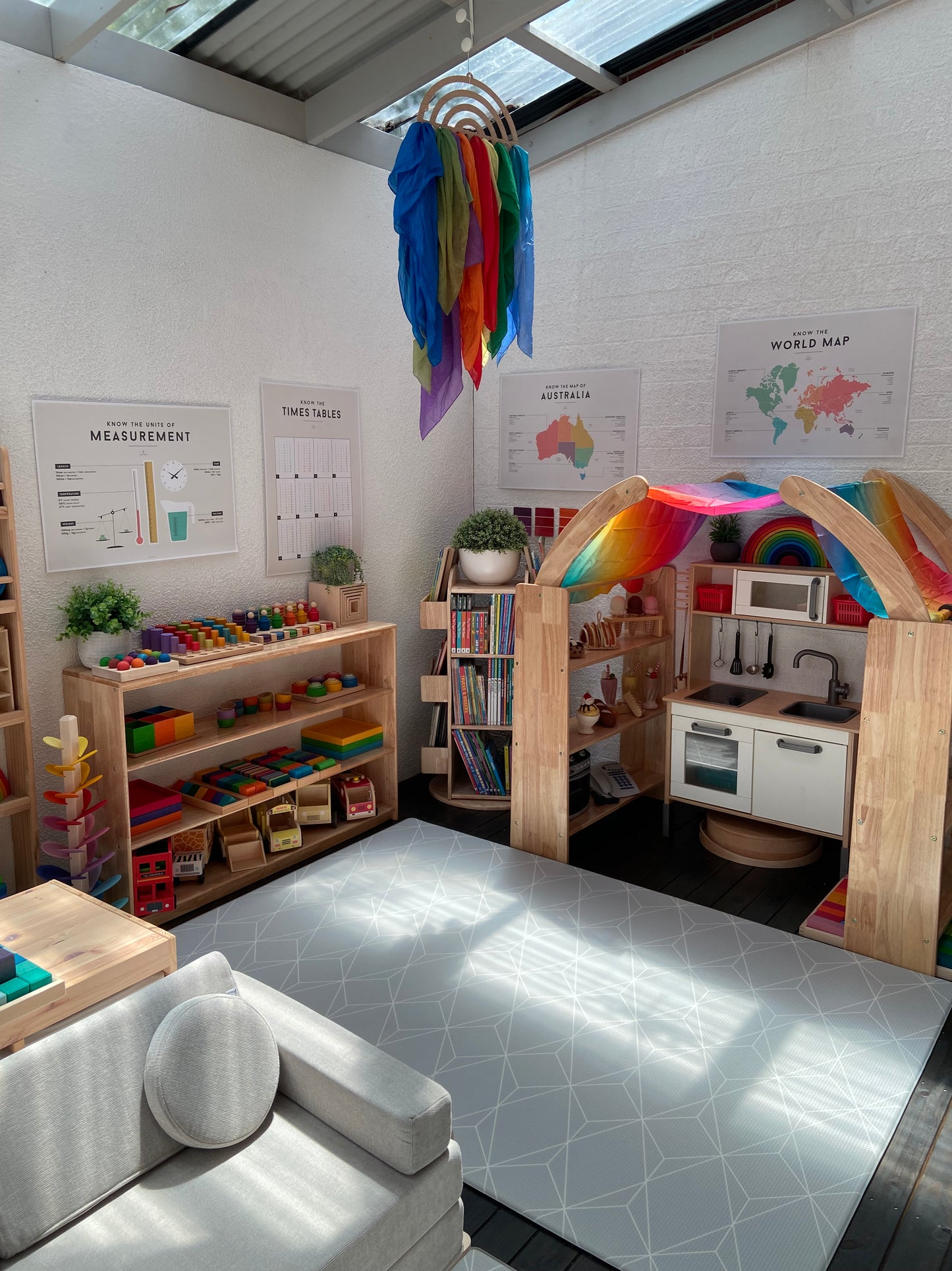 Interactive Playstand: Library & Play Station
