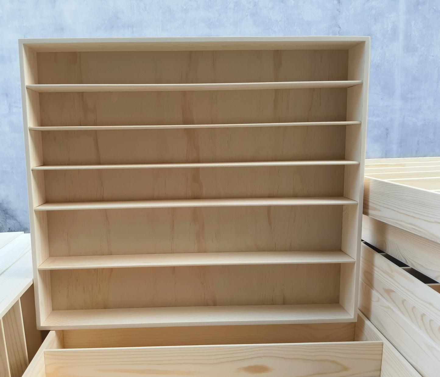 Toy Train Display & Storage Unit