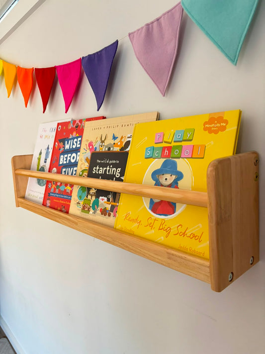 Front-Facing Wall Bookshelf, 1 Tier — JORY W1