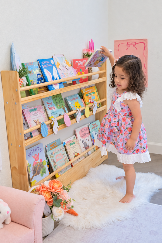 Front-Facing Bookshelf, 3 Tier — JORY 3