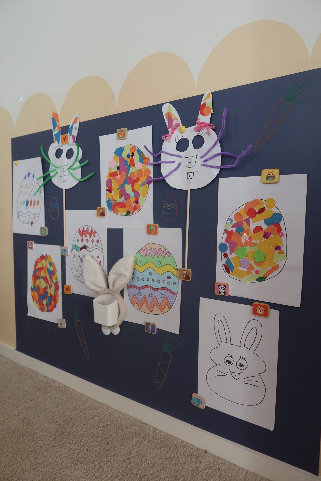 (NEW) Dual Magnetic Dynamic Wall Decal - JoyKids