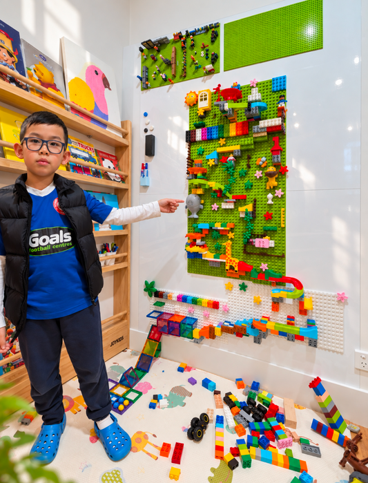 Vertical Marble Run, 216 Pieces, Jungle — JBRIX