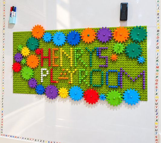 Gear & Peg Construction Set — JBRIX