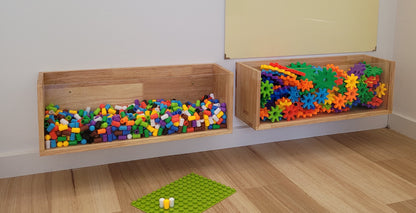 (NEW) Wood-Framed Acrylic Storage Box