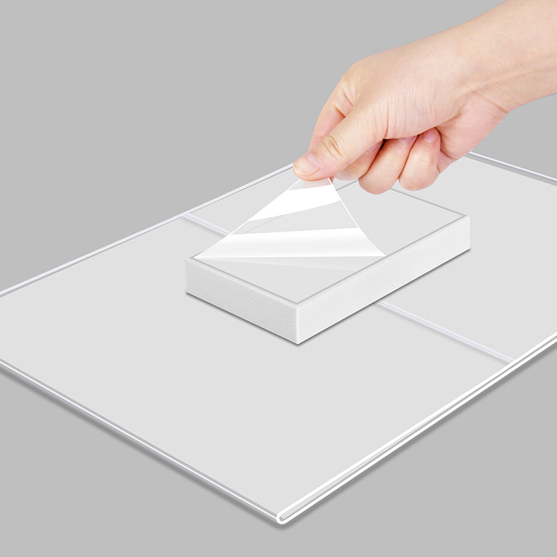 (Coming soon) Peel & Stick Crystal-Clear Acrylic Display Frame