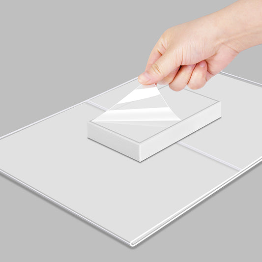 (NEW) Peel & Stick Crystal-Clear Acrylic Display Frame