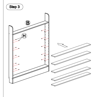 (2nd Sale) Slim - Line Toy Shelf with 7 - tier (Version 2) - JoyKids