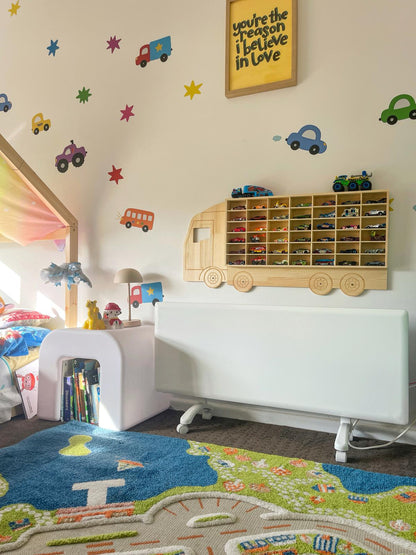 42 slots Truck Shaped Display & Storage Unit - SolidPine - JoyKids