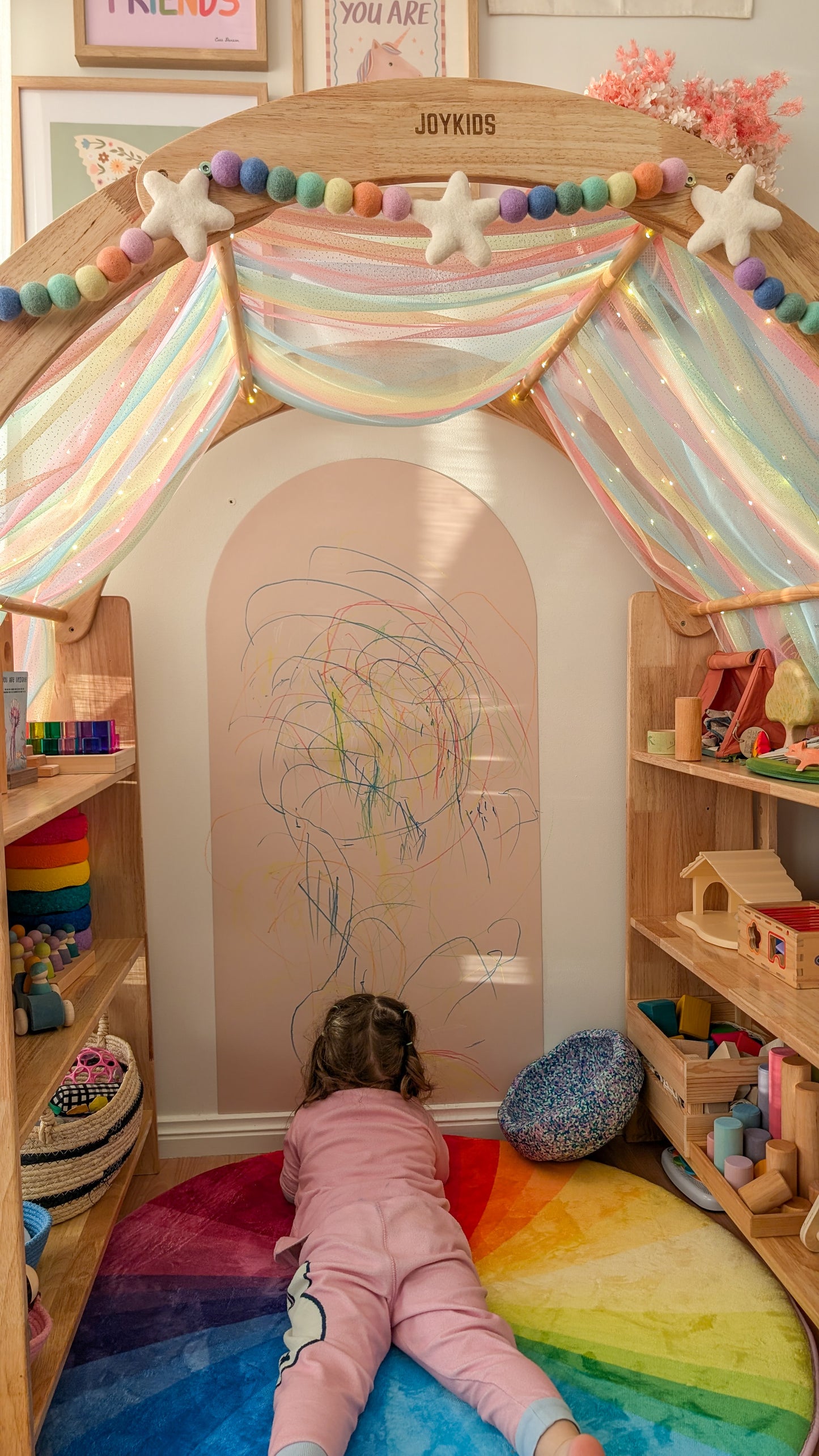 Archway Magnetic Chalk Decal - Double Layer