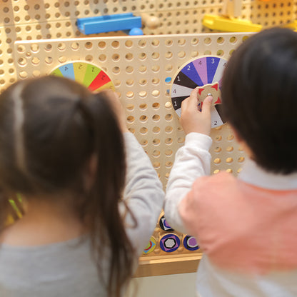 Wooden Lucky Wheel Spinner