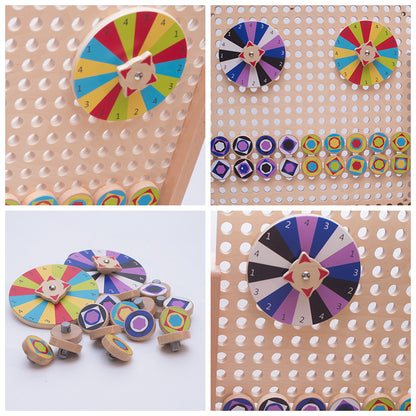 Wooden Lucky Wheel Spinner