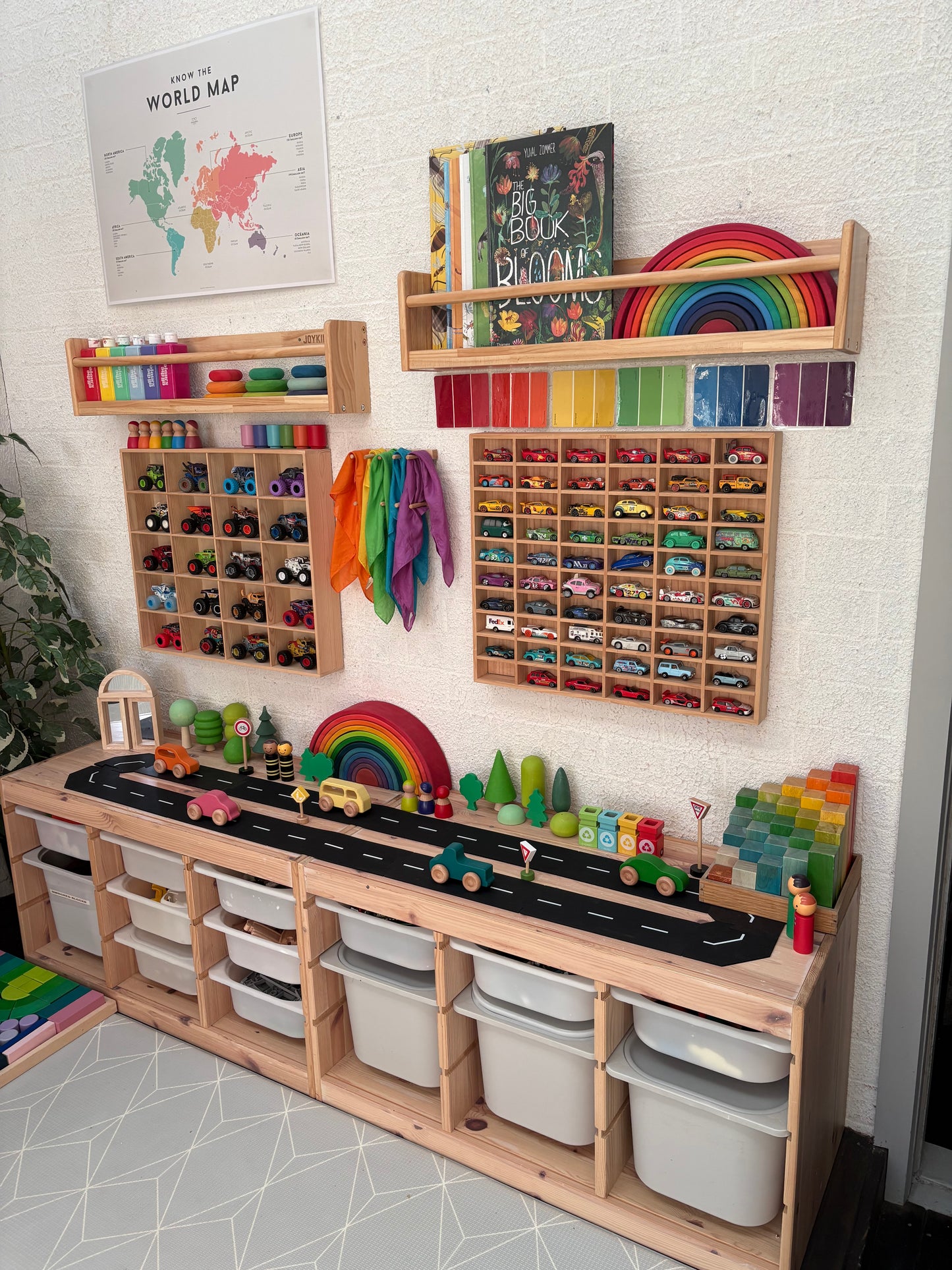 Monster Truck Display and Storage Unit- SolidPine