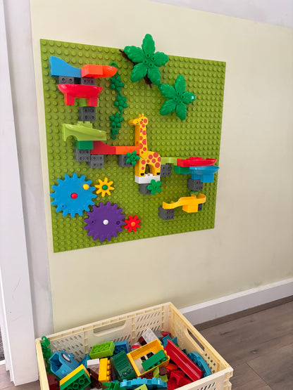(NEW) Vertical Marble Run Set -Jungle Theme
