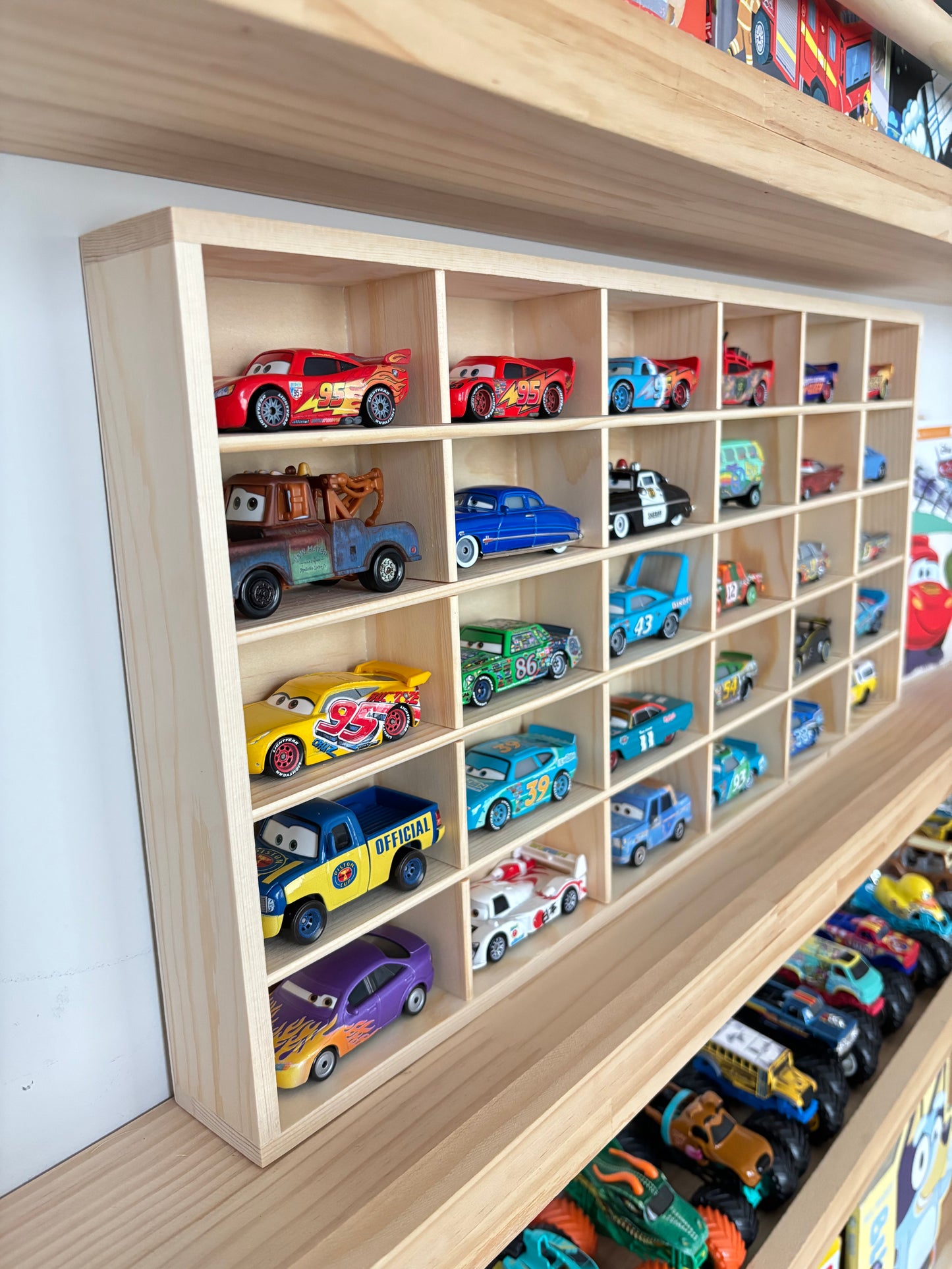 Compact 30-Slot Organizer- Shelf-Friendly Design