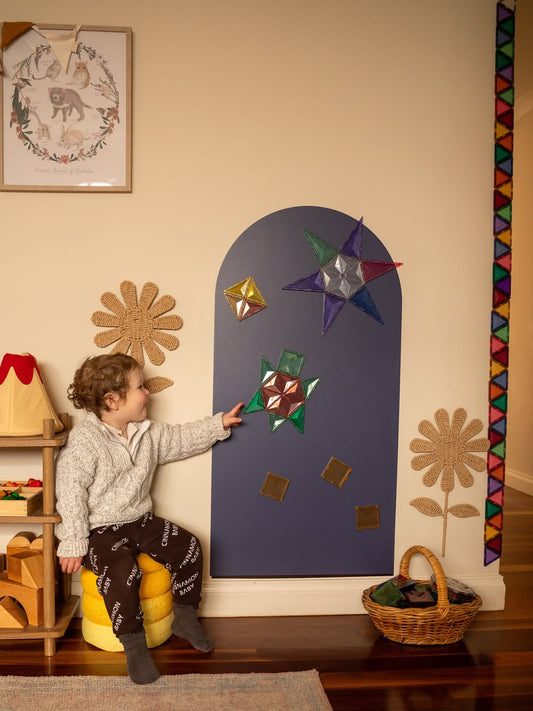 (New) Magnetic Archway Chalkboard Decal - Double Layer