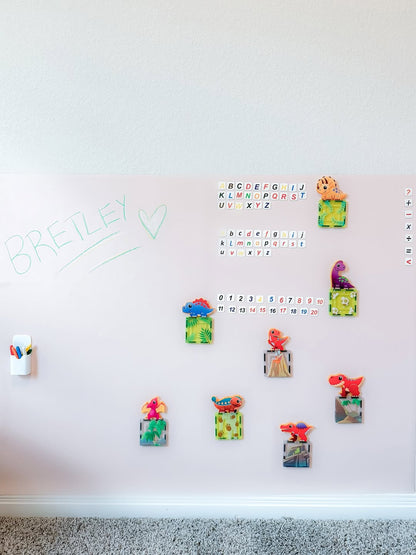 Dual Magnetic Dynamic Chalk Wall Decal