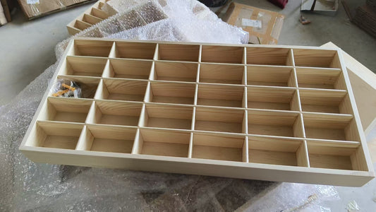(Coming soon) Compact 30-Slot Organizer- Shelf-Friendly Design