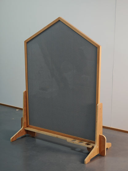 Double-Sided Board - Magnetic Whiteboard + Building Board