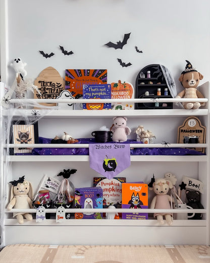 White Elegance 3-Tier Display Bookshelf