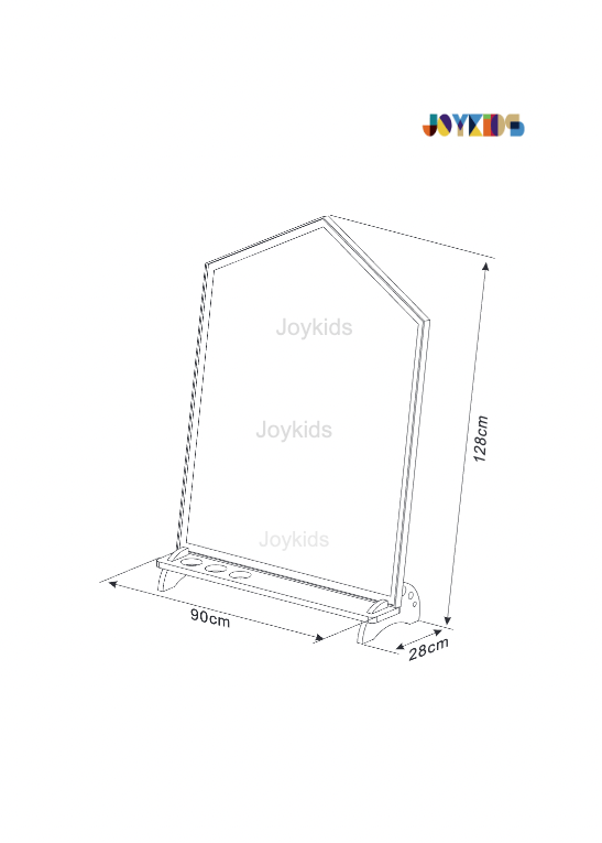 Double - Sided Board - Solid TeakWood - JoyKids