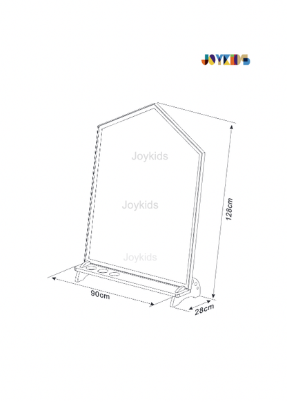 Double - Sided Board - Solid TeakWood - JoyKids