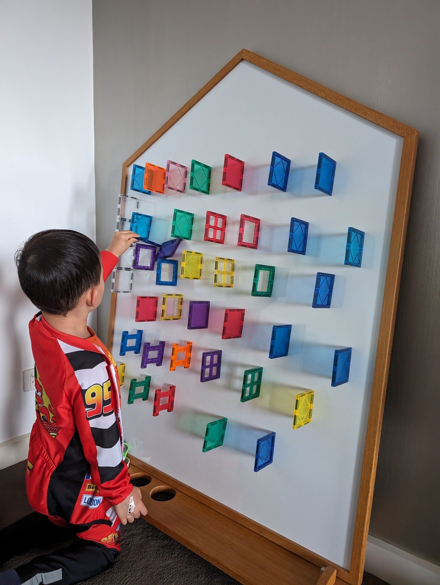 Double - Sided Board - Solid TeakWood - JoyKids