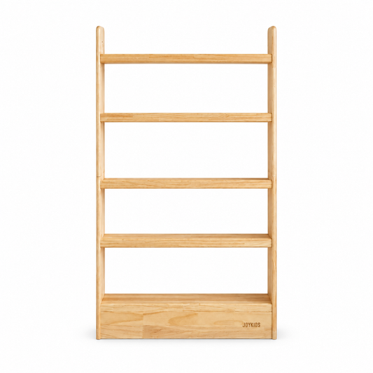 Front-Facing Bookshelf, 5 Tier, 80cm — JORY Slim