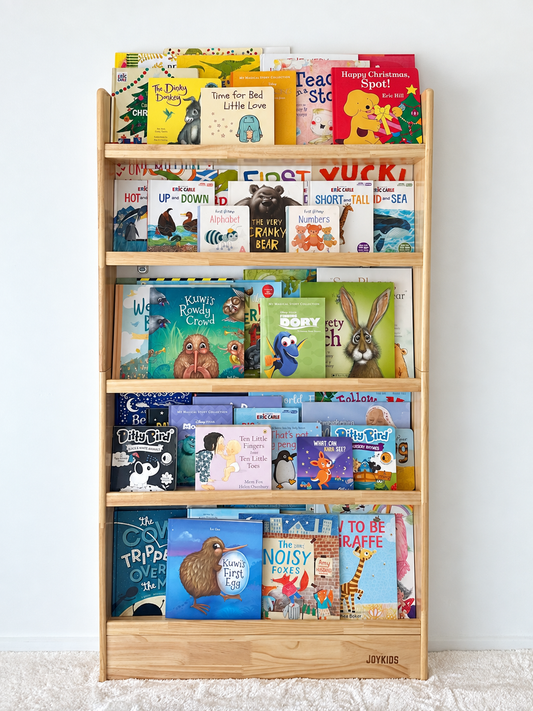 Front-Facing Bookshelf, 5 Tier, 80cm — JORY Slim