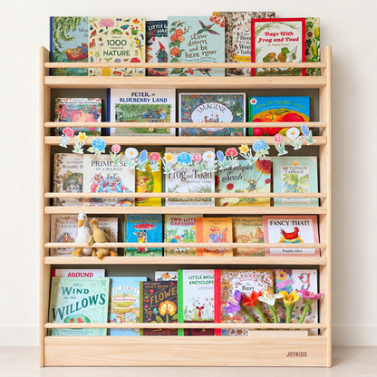 Front-Facing Bookshelf, 5 Tier, 120cm — JORY 5