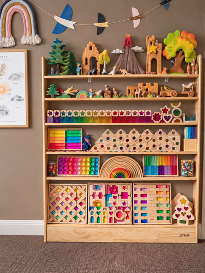 Slim-Line Toy Shelf, 7 Tier —Adjustable JORA 7