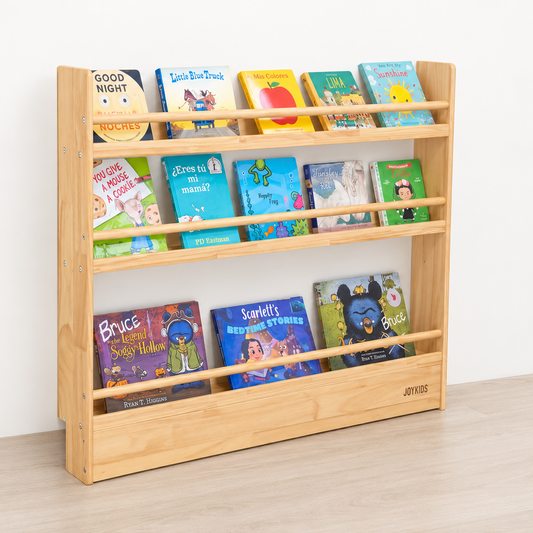 Front-Facing Bookshelf, 3 Tier — JORY 3