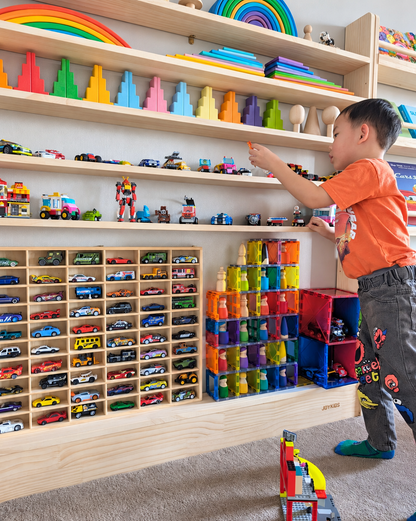 Slim-Line Toy Shelf, 7 Tier —Adjustable JORA 7