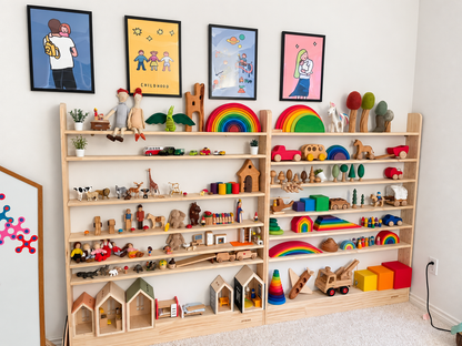 Slim-Line Toy Shelf, 7 Tier —Adjustable JORA 7
