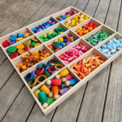 Loose Parts & Animal Figures Organizer - JoyKids