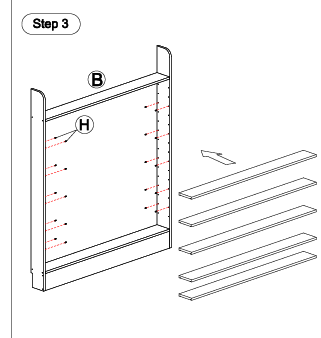 (2nd Sale) Slim-Line Toy Shelf with 7-tier (Version 2)