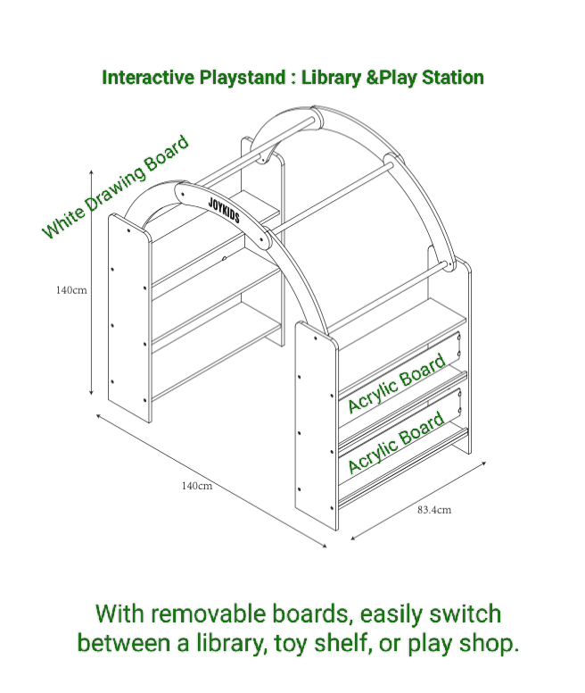 (NEW) Interactive Playstand: Learn & Play Station - JoyKids