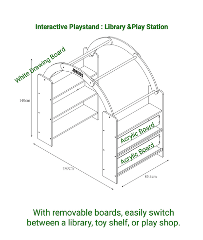 (NEW) Interactive Playstand: Learn & Play Station - JoyKids