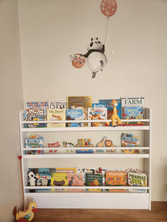 (New) White Elegance 3 - Tier Display Bookshelf - JoyKids