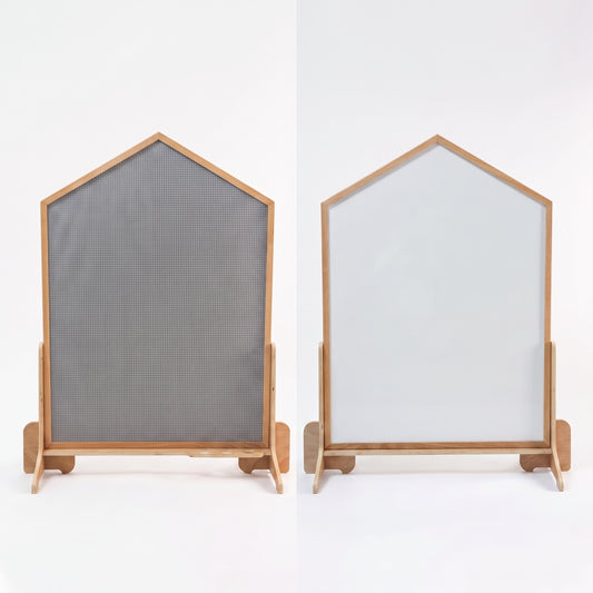 Magnetic & Brick Building Board, Free-Standing — JBOARD