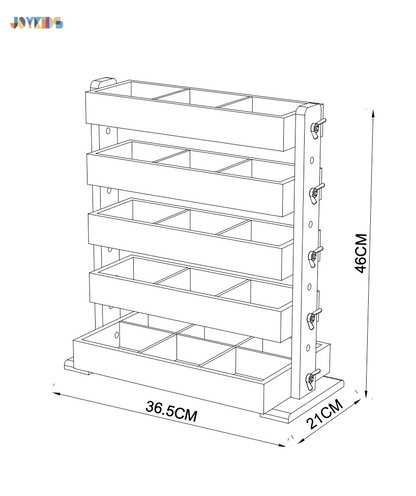 5 Tier Convertible Organizer