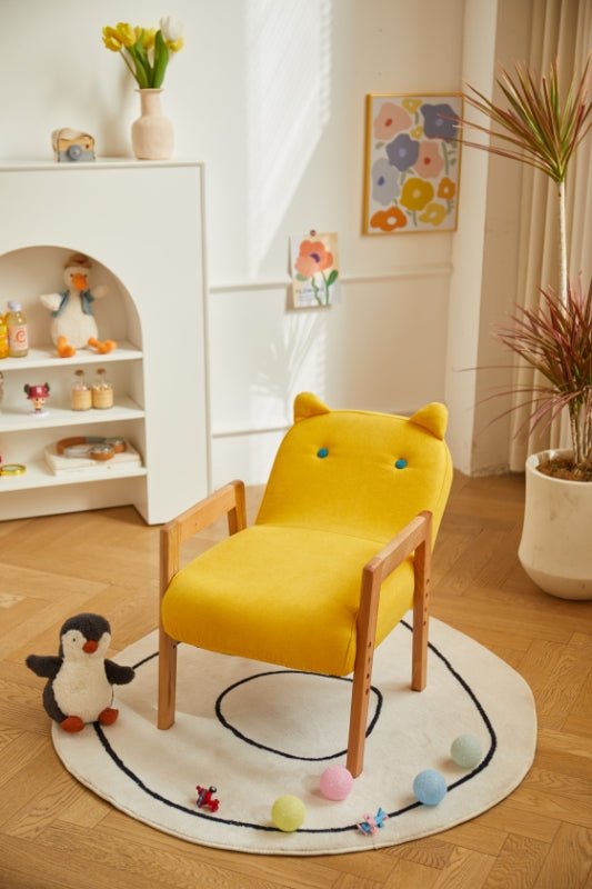 Solid Beechwood Adjustable Reading Chair - JoyKids