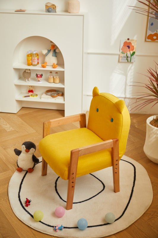 Solid Beechwood Adjustable Reading Chair - JoyKids